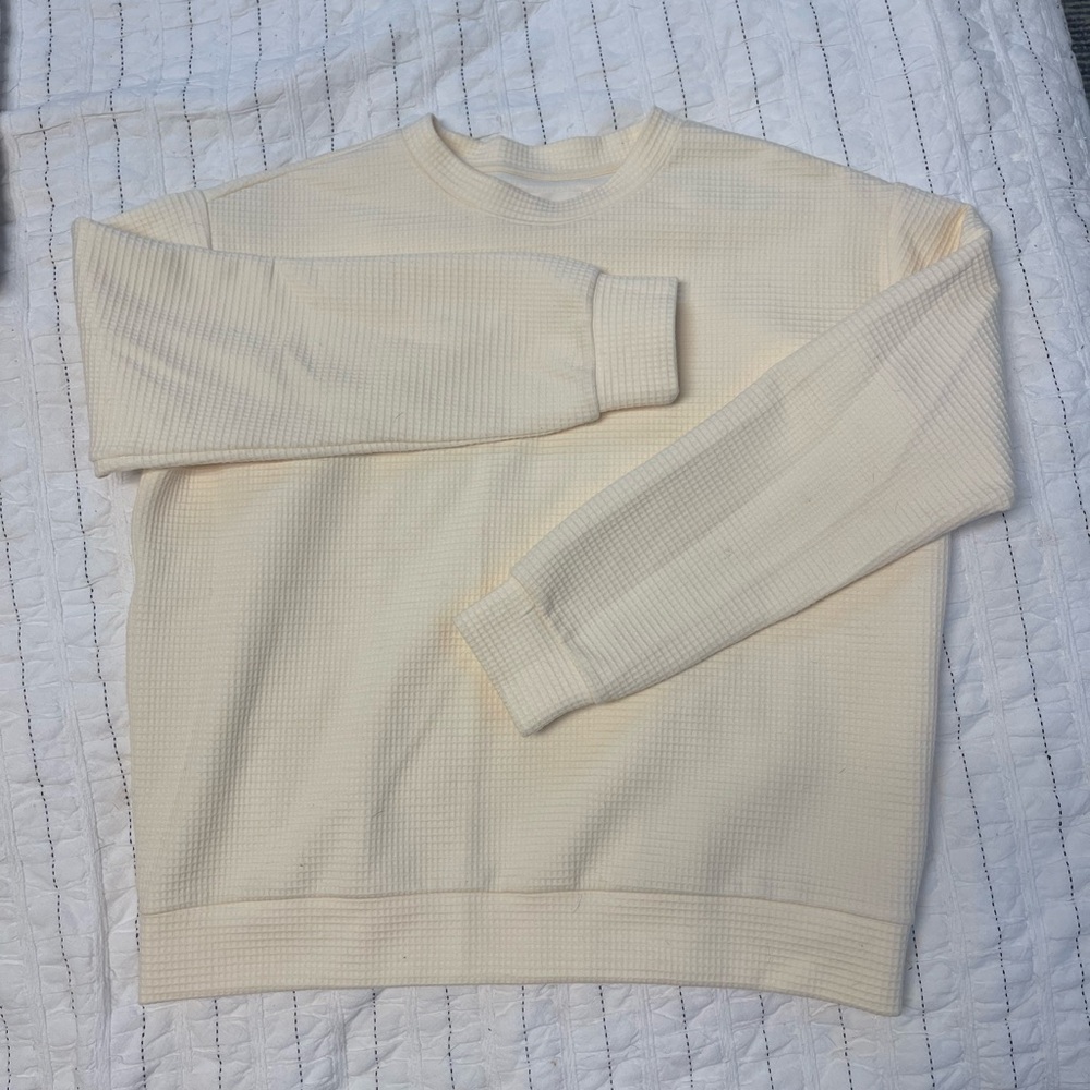 Lou & Grey Waffle Pullover